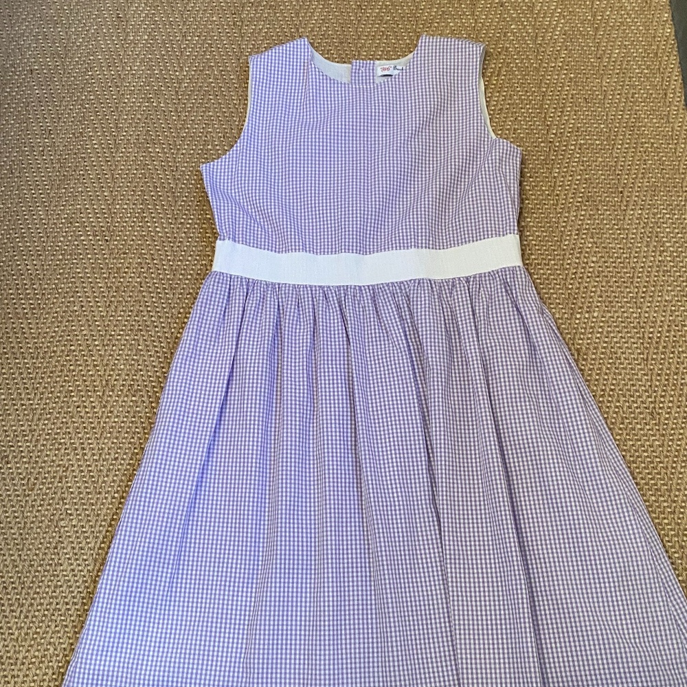 BROOKS BROTHERS GIRLS SIZE 10 COTTON CLASSIC DRESS